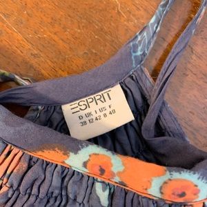 Bohemian chiffon Esprit sun dress. Size 40, US8.